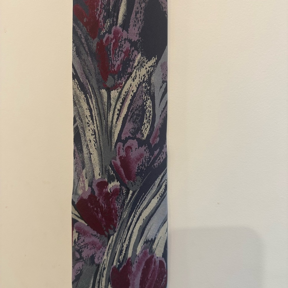 Rare Christian Dior Monsieur Italian silk tie.